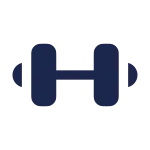Dumbbell Small SVG Icon